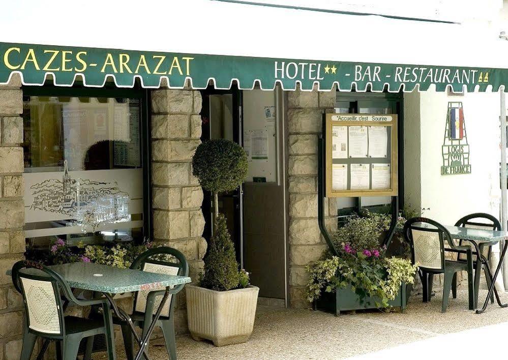 Logis Hotel Restaurant Cazes Arazat Laissac Zewnętrze zdjęcie